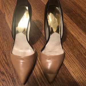 Michael Kors Tan Heels